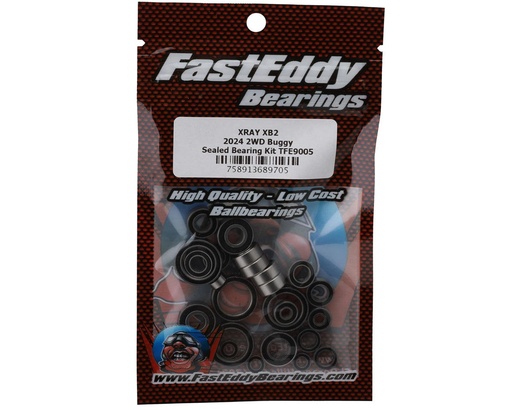 [TFE9005] FastEddy XRAY XB/XB2D 2024 2WD Buggy Sealed Bearing Kit