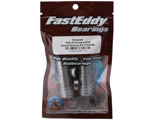 [TFE9108] FastEddy Vanquish VS4-10 Fordyce RTR Sealed Bearing Kit