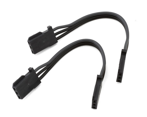 [FUTUBC0091] Futaba 80mm FF-GBB Heavy Duty Gyro Extension Cords (2) (Black)