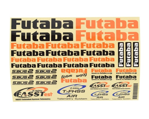 [FUTEBB1180] Futaba Decal Sheet (Aircraft)