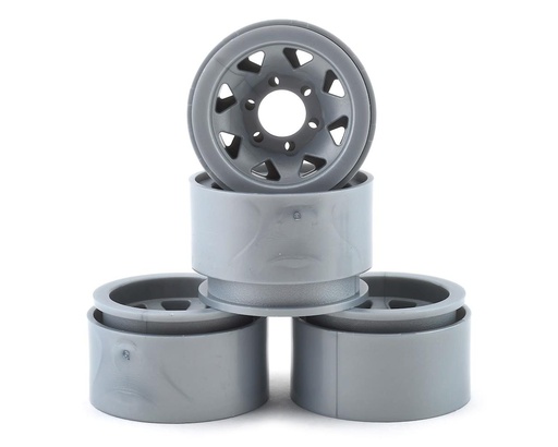 [ASC42110] Element RC Enduro 1.55” Trigon Wheels (Silver) (4)