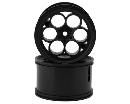 [XCE-0030-LP] eXcelerate Looper Drag Racing Rear Wheels (Black) (2) (Narrow) w/12mm Hex