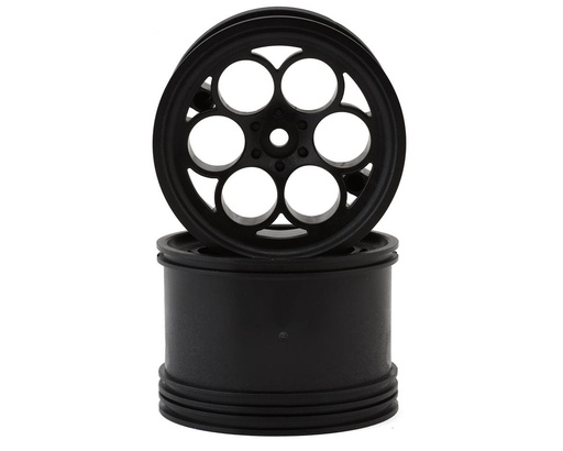 [XCE-0031-LP] eXcelerate Looper Drag Racing Rear Wheels (Black) (2) (Wide) w/12mm Hex