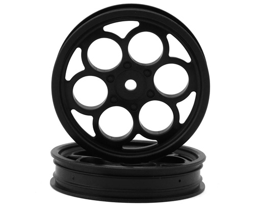 [XCE-0040-LP] eXcelerate Looper Drag Racing Front Wheels (Black) (2) w/12mm Hex