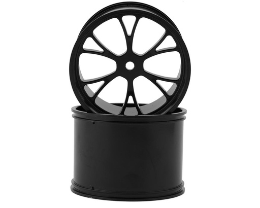 [XCE-0051-BK] eXcelerate B-Mag Super-V Drag Racing Rear Wheels (Black) (2) w/12mm Hex