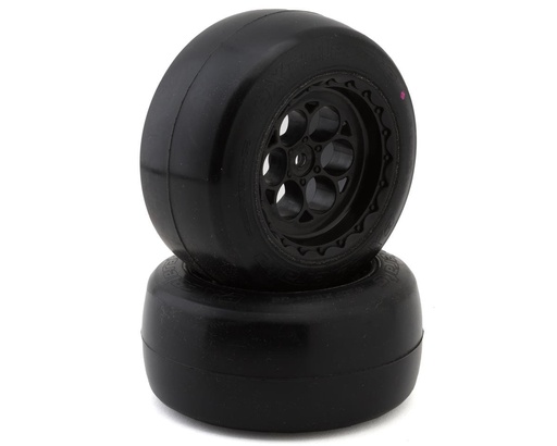 [XCE-0057.3] eXcelerate Looper Pre-Mounted Rear Drag Racing Tires (2) (Orange)