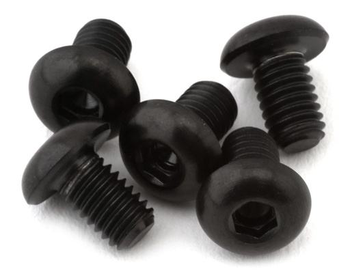[XCE-0116.5] eXcelerate Titanium Button Head Screw (Black) (5) (3x5mm)