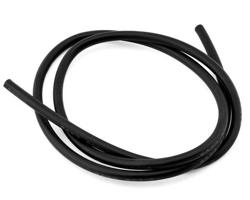 [XCE-0150.2] eXcelerate Silicone Wire (Black) (1 Meter) (8AWG)