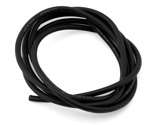 [XCE-0154.2] eXcelerate Silicone Wire (Black) (1 Meter) (16AWG)