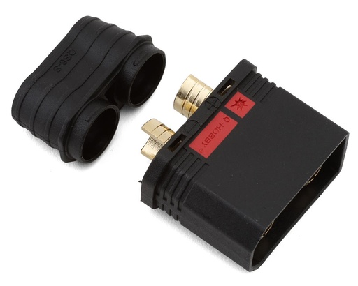 [XCE-0164] eXcelerate QS8 Anti-Spark Connector (Black) (1 Male)