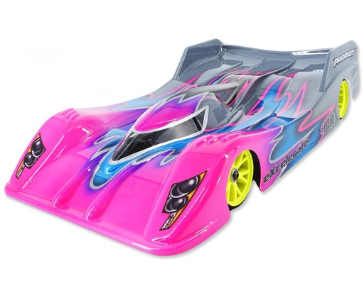 [XCE-0517.015] eXcelerate MACH "S" 1/12 Scale On-Road Pan Car "Stock" Body (Clear) (.015")