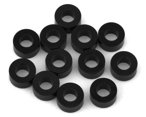 [XCE-1015.2] eXcelerate 3x6x3mm Aluminum Shims (Black) (12)