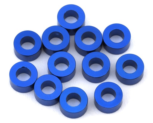 [XCE-1015.4] eXcelerate 3x6x3mm Aluminum Shims (Blue) (12)