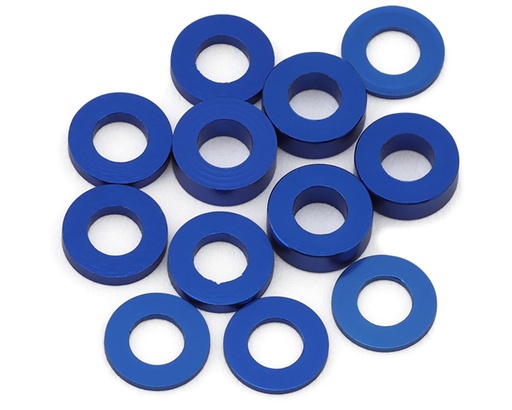 [XCE-1018.4] eXcelerate 3x6mm Aluminum Shim Pack (Blue) (12) (0.5, 1.0, 2.0mm)