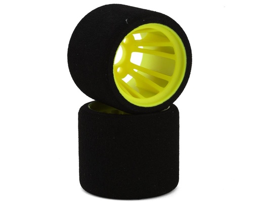 [XCE-3011-GN] eXcelerate 1/12 Mounted Foam Rear Tires (2) (Green)