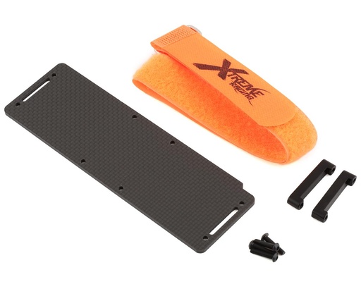 [XTR10677] Xtreme Racing Carbon Battery Tray for Traxxas Rustler 4x4