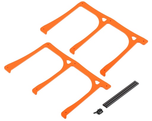 [XTR10965O] Xtreme Racing G-10 3 Tier Car Stand (Orange)