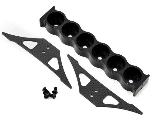 [XTR11076] Xtreme Racing 6 Spot Aluminum & Carbon Fiber Wrench Holder