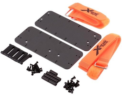[XTR11127] Xtreme Racing Team Losi 5IVE-T Carbon Fiber Battery Tray Kit