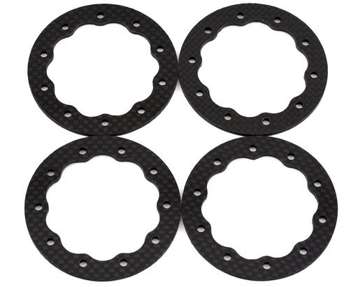 [XTR11297] Xtreme Racing JConcepts Mambo Carbon Fiber Beadlock Rings (4)