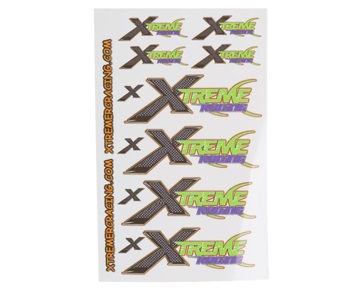 [XTR2009] Xtreme Racing Decal Sheet (8x5")