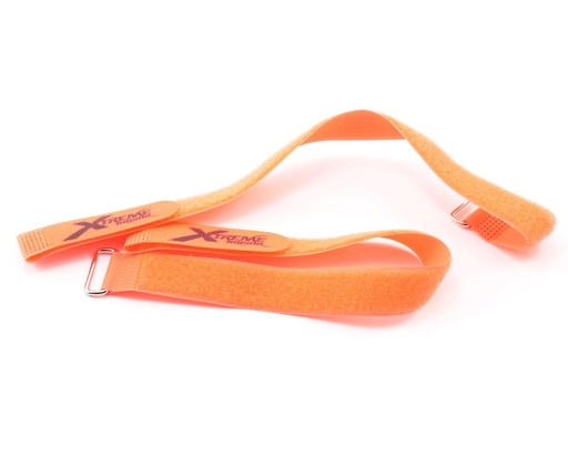 [XTR2201] Xtreme Racing 1x18" Orange Battery Straps (2)