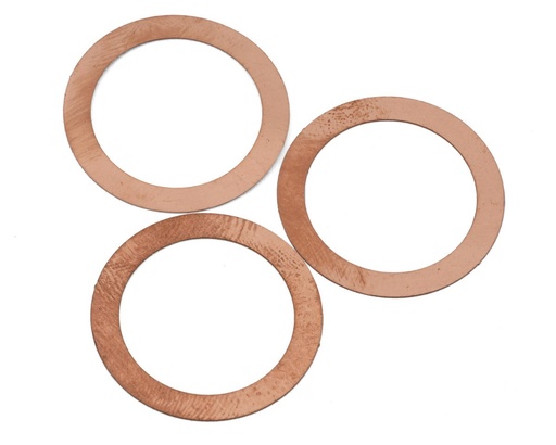 [NVE0505005] Nova Engines 17.05x22.5mm .24 Copper Head Gasket Shim Set (0.10/0.15/0.20mm)