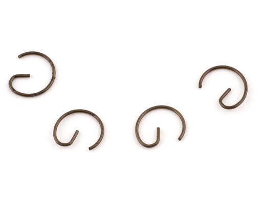 [NVE1102001] Nova Engines 0.35mm .21 Piston Wrist Pin Clips (4)