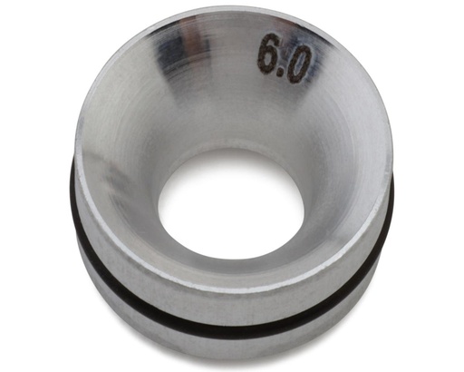 [NVE1803010] Nova Engines Low Profile Aluminum Carburetor Reducer w/O-Ring (6.0mm)