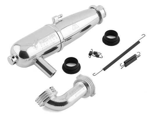 [NVE2007001] Nova Engines .21 On-Road Pipe w/Manifold (EFRA2181) (90°/30°) (32mm)