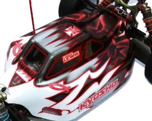 [LFRE3032] Leadfinger Racing Kyosho MP9e Assassin 1/8 Buggy Body (Clear)