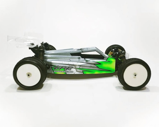 [LFRE3057] Leadfinger Racing TLR 22 5.0 1/10 Buggy Body w/Tactic Wings (Clear)