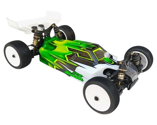 [LFRE3060] Leadfinger Racing Sworkz S14-4C Carpet 4WD Buggy A2 Tactic Body w/2 Wing Set