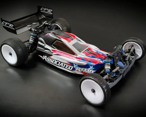 [LFRE3066] Leadfinger Racing Team Associated RC10B6.4 Retro-Mod 1/10 2WD Buggy Body (Clear)