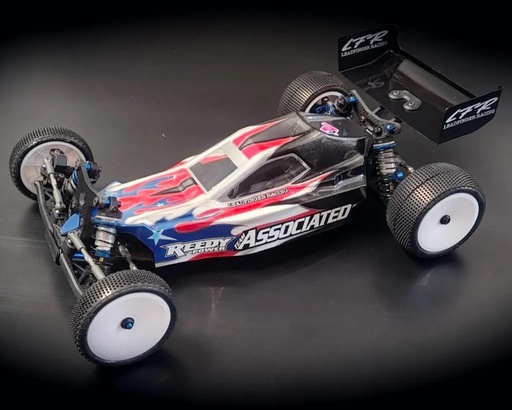 [LFRE3067] Leadfinger Racing Team Associated RC10B7 Retro-Mod 1/10 2WD Buggy Body (Clear)