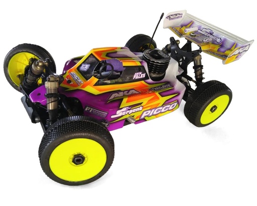 [LFRN2006] Leadfinger Racing Serpent Assassin 1/8 Buggy Body (Clear) (SRX8/SRX8 Pro)
