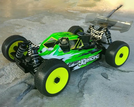 [LFRN2017] Leadfinger Racing JQ Black Edition A2 Tactic 1/8 Buggy Body (Clear)