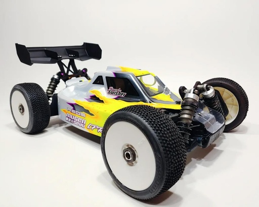 [LFRN2021] Leadfinger Racing Mugen MBX8 A2.1 Tactic 1/8 Buggy Body w/Front Wing (Clear)