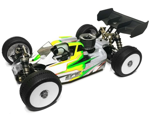 [LFRN2024] Leadfinger Racing TLR 8IGHT-X A2.1 Tactic 1/8 Buggy Body w/Front Wing (Clear)