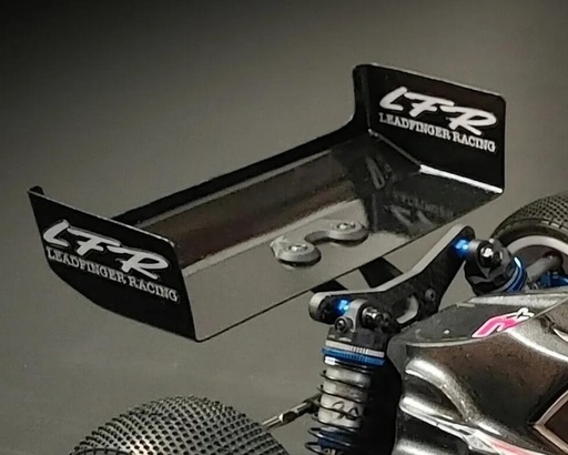 [LFRW5068] Leadfinger Racing Retro 1/10 Buggy Wing (Clear) (2)
