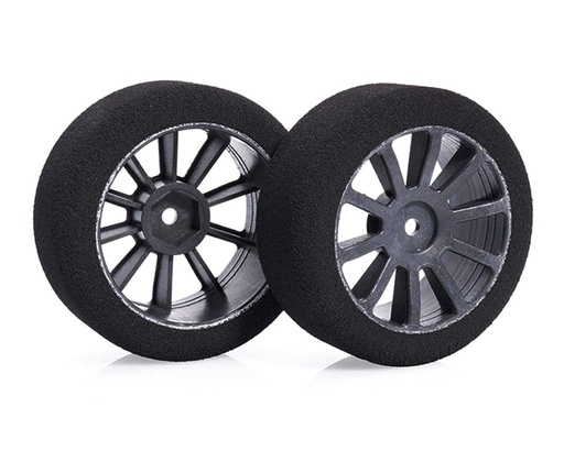 [MTX-10A32/40AC] Matrix Tires 26mm 1/10 Foam Front Tires (Air Carbon Rim) (2) (12mm Hex) (32/40 Shore)