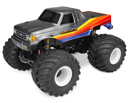 [JCO0302] JConcepts 1989 Ford F-250 Monster Truck Body w/Racerback (Clear)