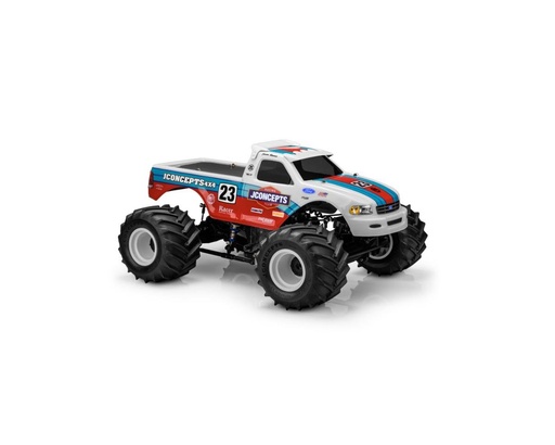 [JCO0304] JConcepts 1997 Ford F-150 Monster Truck Body & Visor (Clear) (13.0” Wheelbase)