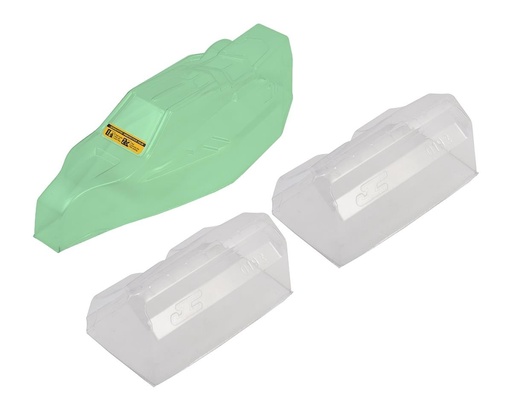 [JCO0319L] JConcepts TLR 22 4.0 "F2" 1/10 Buggy Body w/Aero Wing (Clear) (Light Weight)