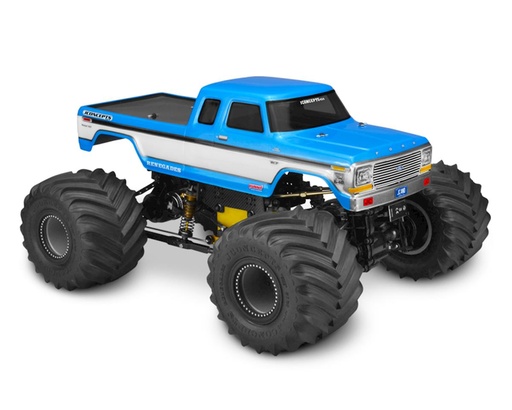 [JCO0329] JConcepts 1979 F250 SuperCab Monster Truck Body w/Bumpers (Clear)