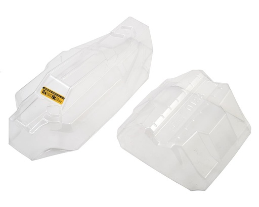 [JCO0354] JConcepts Tekno EB410 "F2" 4WD Buggy Body w/6.5" Aero Wing (Clear)