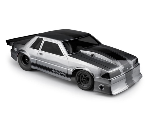 [JCO0362] JConcepts 1991 Ford Mustang Fox Body Street Eliminator Drag Racing Body (Clear)