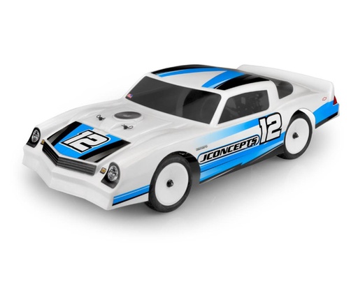 [JCO0395] JConcepts 1978 Chevy Camaro Street Stock Dirt Oval Body (Clear)