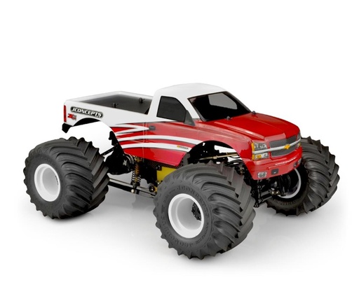[JCO0399] JConcepts 2005 Chevy 1500 MT Single Cab Monster Truck Body (Clear)