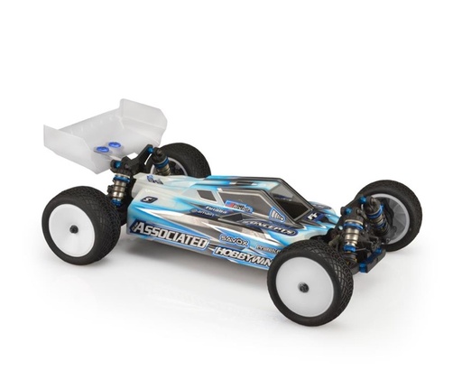 [JCO0412L] JConcepts RC10 B74.1 "S2" 4WD Buggy Body w/S-Type Wing (Clear) (Light Weight)